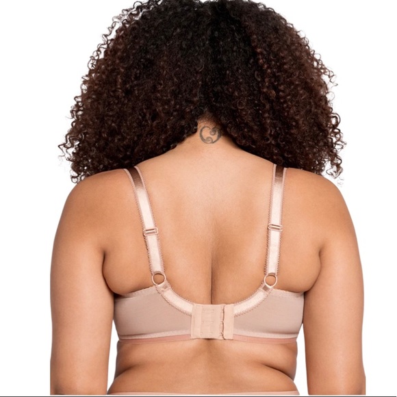 38K CURVY KATE Ellace Balcony Bra in Latte - Picture 5 of 7